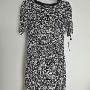 Black and White Women's Dress